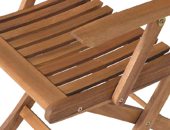 SIENA GARDEN Klappstuhl Paleros mit Armlehne Akazienholz, geölt